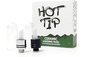 PYNOGEEZ Quick Ceramic Heating Head Tip are Heating Multi-Tool for Slicing Wax or Viscous oil etc Black & Silver