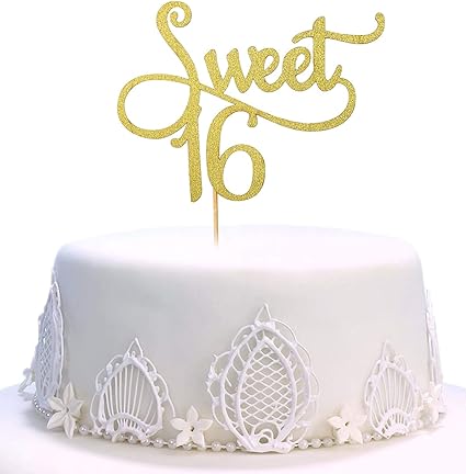 Amazon Kootips 誕生日ケーキトッパー 手作り 60歳の誕生日ケーキトッパー デコレーション ゴールド Kootips Kootips ホーム キッチン
