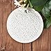 PH PandaHall 6/0 Seed Beads, 4500 Pcs Glass Seed Beads 4mm Round Pony Bead Waist Beads Mini Spacer Beads for DIY Earring Bracelet Necklace Pendants Choker Jewelry DIY Craft Making, White
