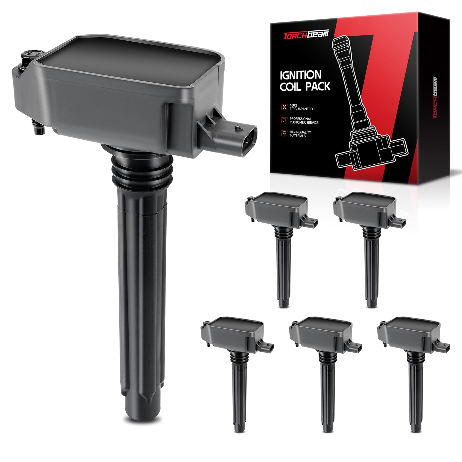 Torchbeam 6 Ignition Coil Pack UF807 Fit for