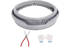 WADOY MDS47123619 Door Gasket Compatibile with LG Front-Load Washing Machines WM3270CW WM3270CW/00 WM3500CW/00 WM3670HVA/01 WM3700HVA/00, Door Boot Seal with 383EER4001A Washer Spring Expansion Removal Tool