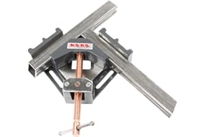 Kaka AC-60 90 Degrees Angle Clamp, Heavy Duty Industrial Cast Iron Angle Clamp Vice