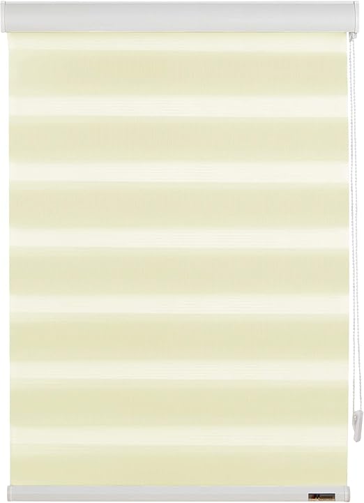 Amazon Com Muanna Zebra Roller Blinds Dual Layer Shades Sheer