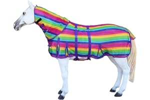 Challenger Horse Mesh Summer Fly Sheet Spring Airflow Neck 73149