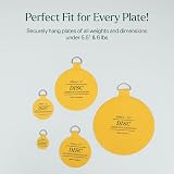 WINSOME Disc Plate Hangers 75mm Self Adhesive Wall Plate Holder view 4