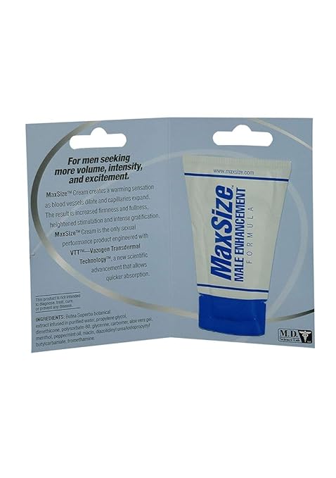 Swiss Navy - MaxSize Cream - Single Pack - Verzögerungs Creme - 4ml