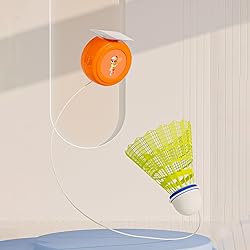 GIKOP Badminton Self Training Tool,Telescopic 6 Pcs