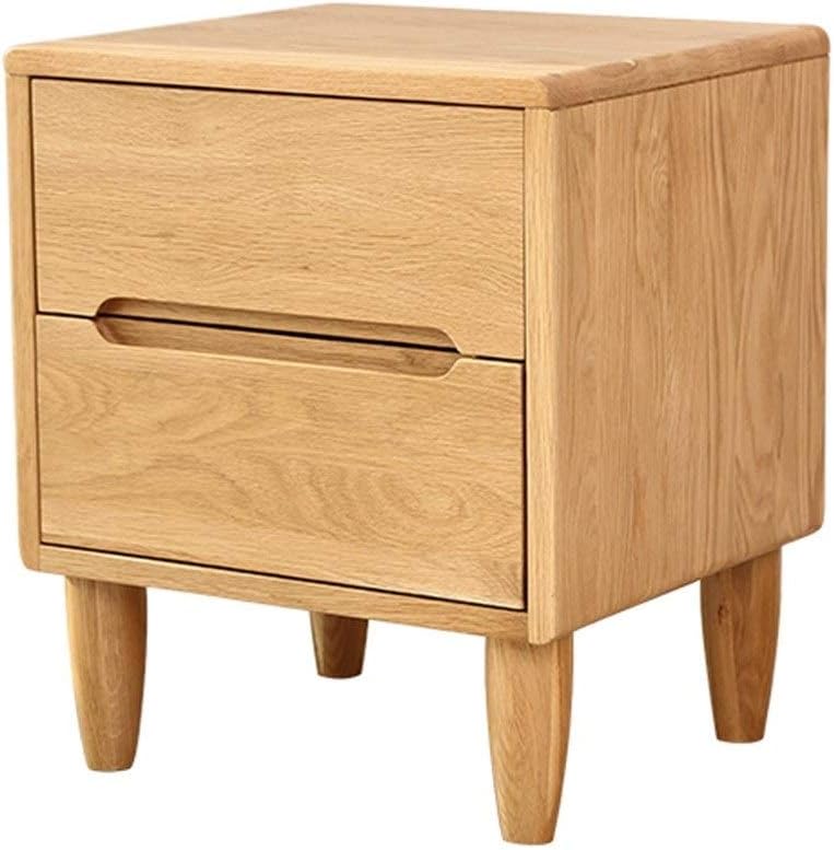 Bedside Tables Nightstand Living Room End Tables Bed Frames All Solid Wood Double Pumping Oak Environmental Protection Simple Bedroom Bedside Cabinet Amazon Co Uk Kitchen Home
