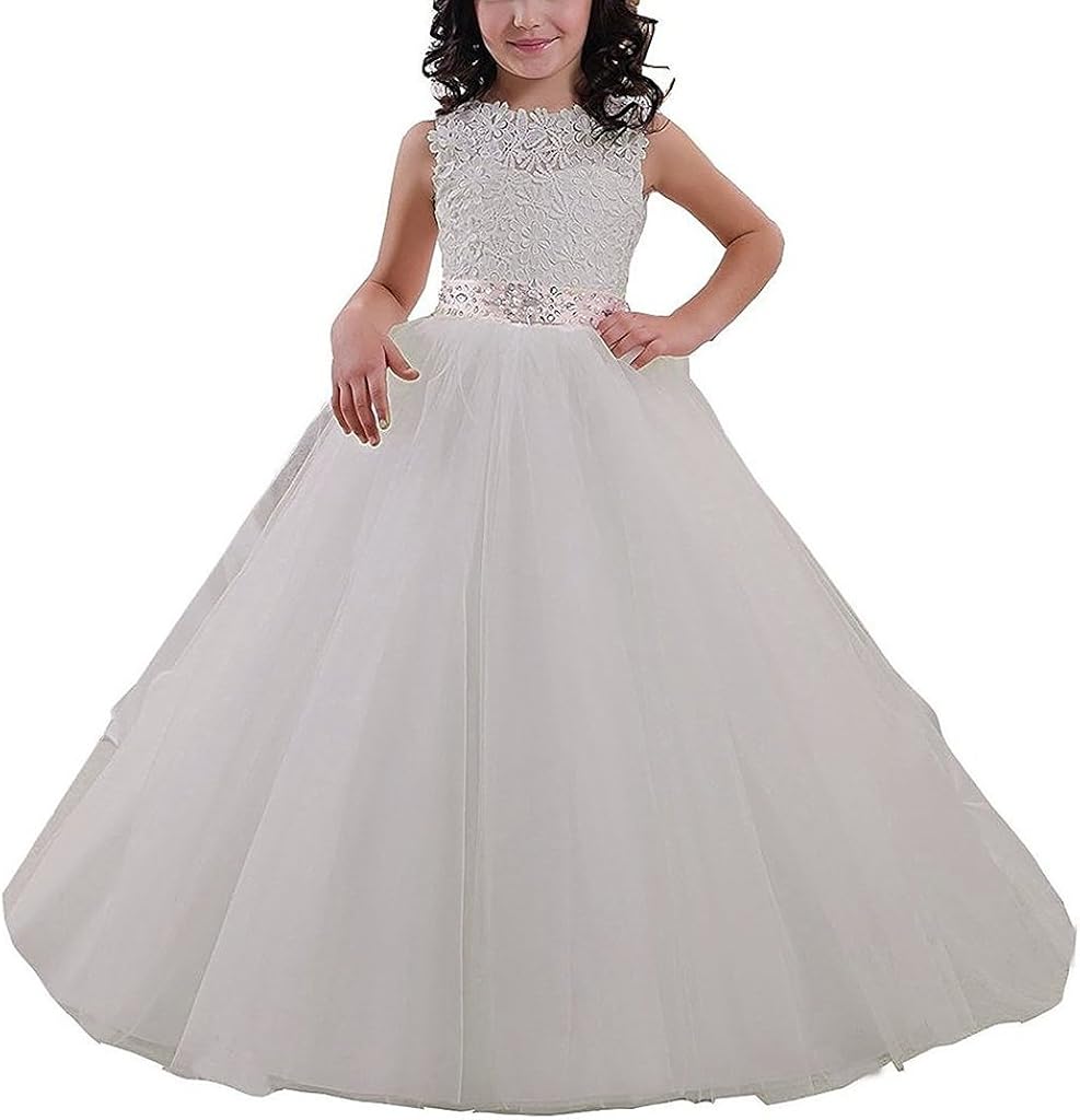 cotton flower girl dress