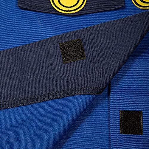 Sepco Police Officer Costume for Kids Role Play Kit with Cop Dress Up Costume Accessories, Ages 3-6 yrs Blue