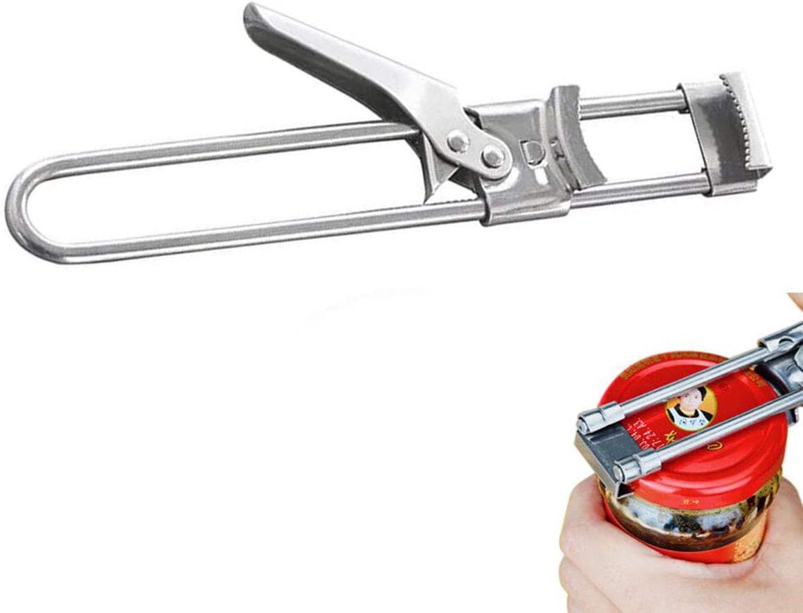 Multifunctional Adjustable Stainless Steel Can Opener（1Pack