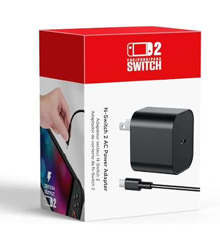 BRIBAT Switch 2 Dock Station for Nintendo Switch 2, Portable TV