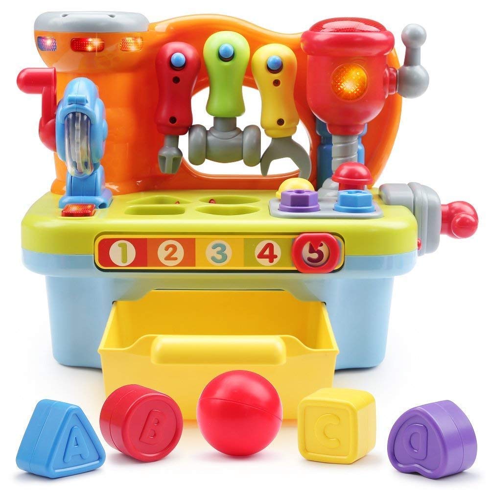Buy Toyk Multifunctional Music Learn Toolbox Kids Electronic Puzzle Education Toys for 1 2 3 4