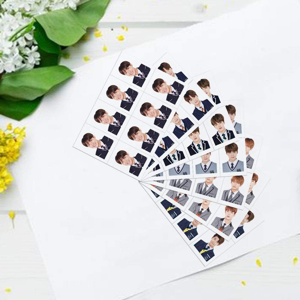 Amazon Co Jp Cianowegy Kpop Bts Map Of The Soul Persona メンバーユニフォーム コレクティブカード ジミン Jungkook フォトカード シュガv スクールid写真 7mkk L5314 ホーム キッチン