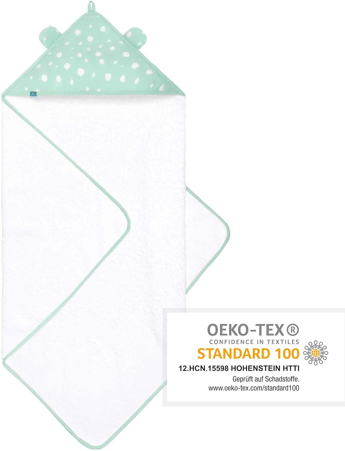 Toilette De Bebe Tissu Eponge Peignoir Extra Douce Avec Oreilles Pour Filles Et Garcons 100 Coton Serviette De Bain Bebe Avec Capuche Sortie De Bain 80x80 Cm Emma Noah Cape De