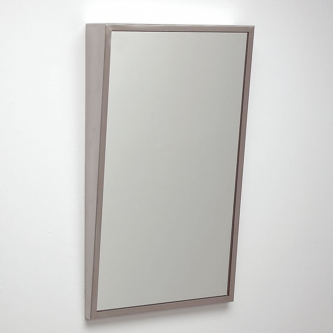 Framed Mirror, ADA, Fixed Tilt, 24x36 In Industrial & Scientific
