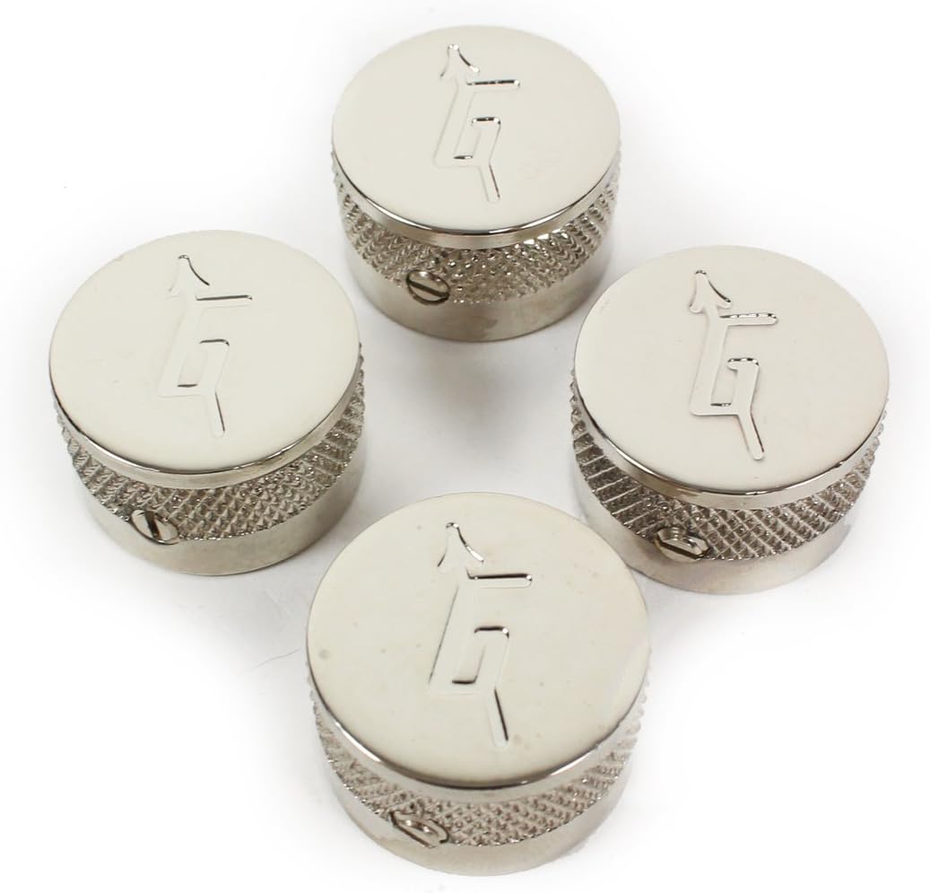Gretsch "G" Control Knobs (Nickel) Amazon.co.uk Musical Instruments