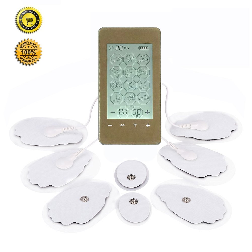 Nueva versión Xuehaohealth El mejor aparato electromagnético de masaje mini portátil con modos y pantalla táctil