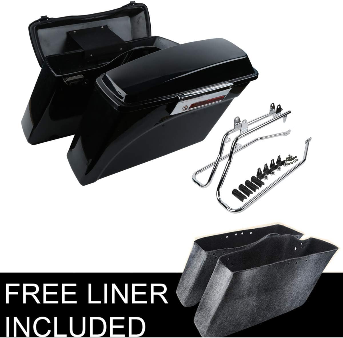 used harley davidson hard saddlebags