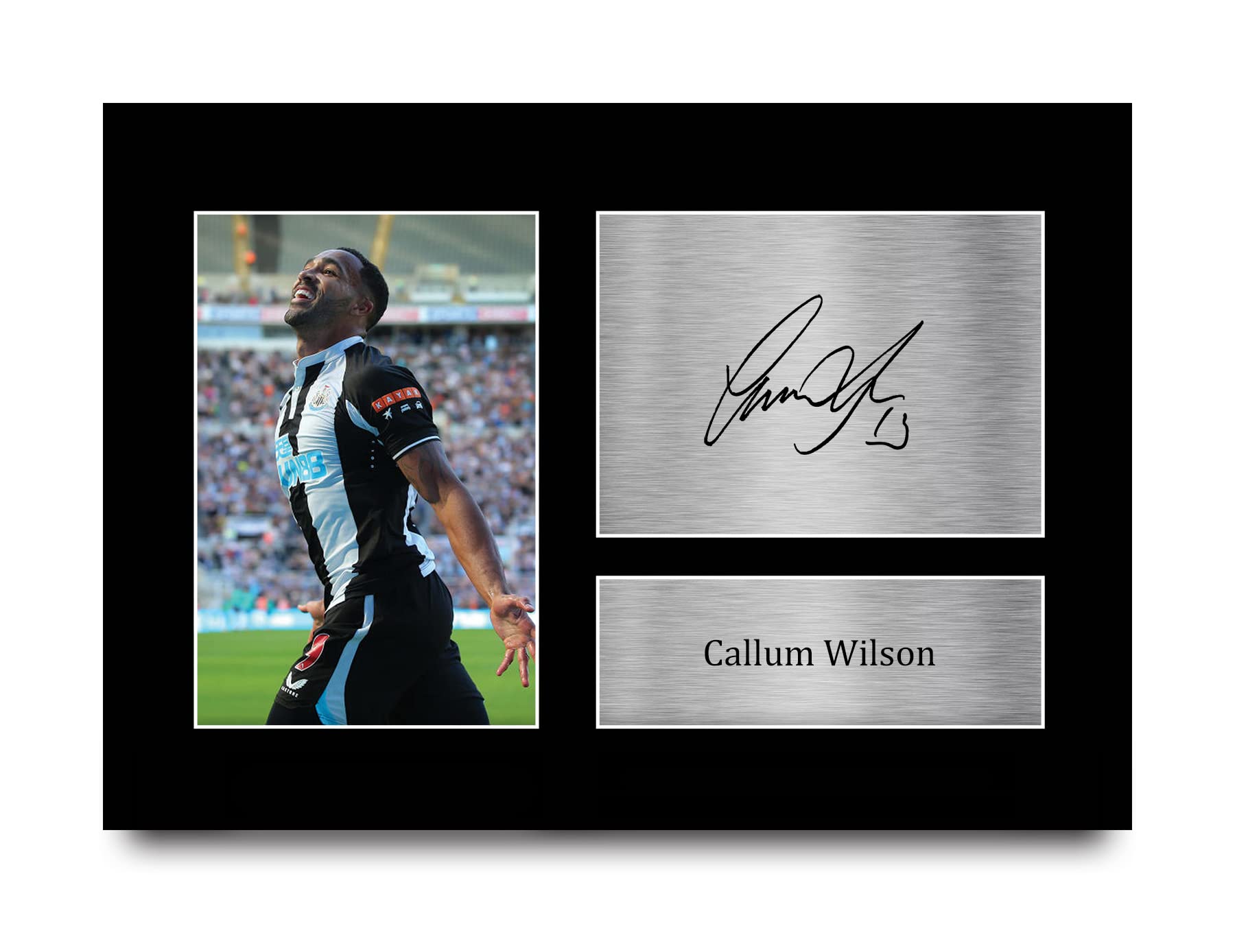 HWC Trading A4 Callum Wilson Magpies Gifts Printed Signed Autograph Picture for Football Fans and Supporters — image 1
