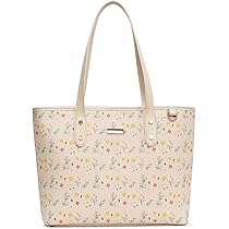 Amazon.com: Generic Floral Leather Tote Bag For Women Large