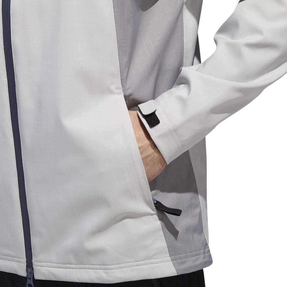 adidas Golf Men's Climaproof Heather Rain Jacket : Clothing