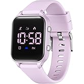 L LAVAREDO Kids Digital Watches for Boys Girls,Waterproof Sport Watch with Pedometer Stopwatch Vibration Alarm for Ages 5-13,No App Fitness Tracker Watch for Kids Teens Birthday Christmas Gifts