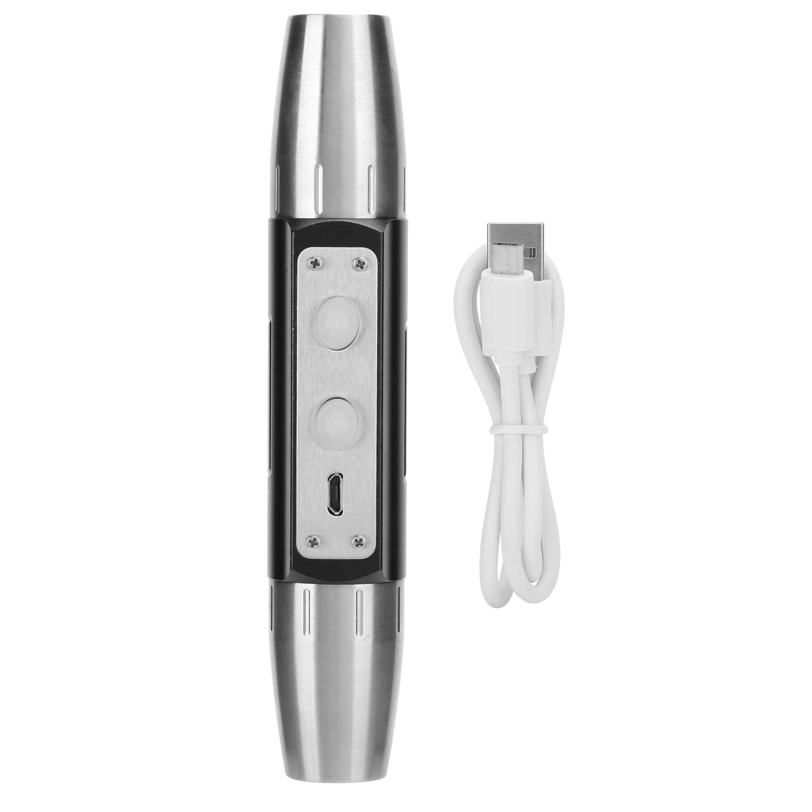 Portable Handheld UV Flashlight Torch Double HeadJewelry Appraisal Identification Detector Lamp DX4 Four Light Source USB Rechargeable