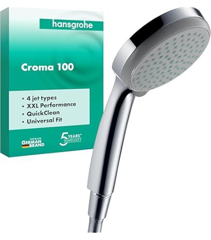 Amazon.com: hansgrohe Handheld Shower Croma Select S Vario white