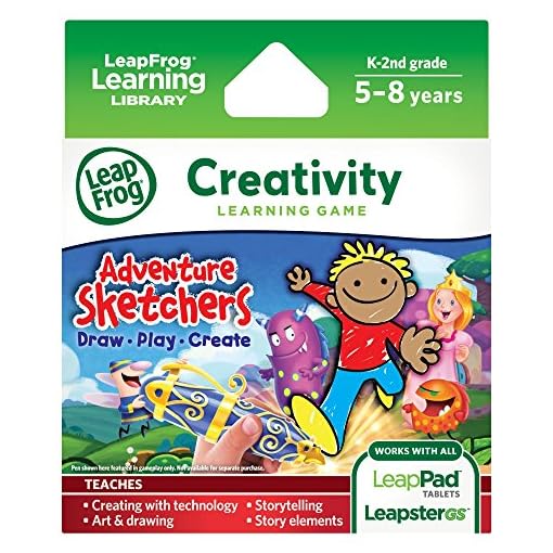 LeapFrog Adventure Sketchers! Draw, Play, Create Learning Game (for LeapPad Tablets and LeapsterGS)