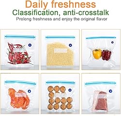 Mantianstar Sous Vide Bags-30pcs Reusable Vacuum