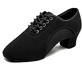 MSMAX Ballroom Dance Shoes Women Latin Dancing Heels Jazz Rhythm Irish Dance Shoes