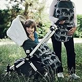 BundleBean GO Multi-use Waterproof Footmuff Grey Elephant 5 in 1 view 3
