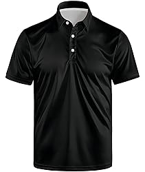 Anhlfyu Golf Shirts for Men Polo Shirts Short