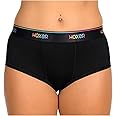Woxer Womens Boxer Briefs Underwear, Classic Brief Style Boyshorts Panties, Soft Anti-Chafing, No Roll Inseam