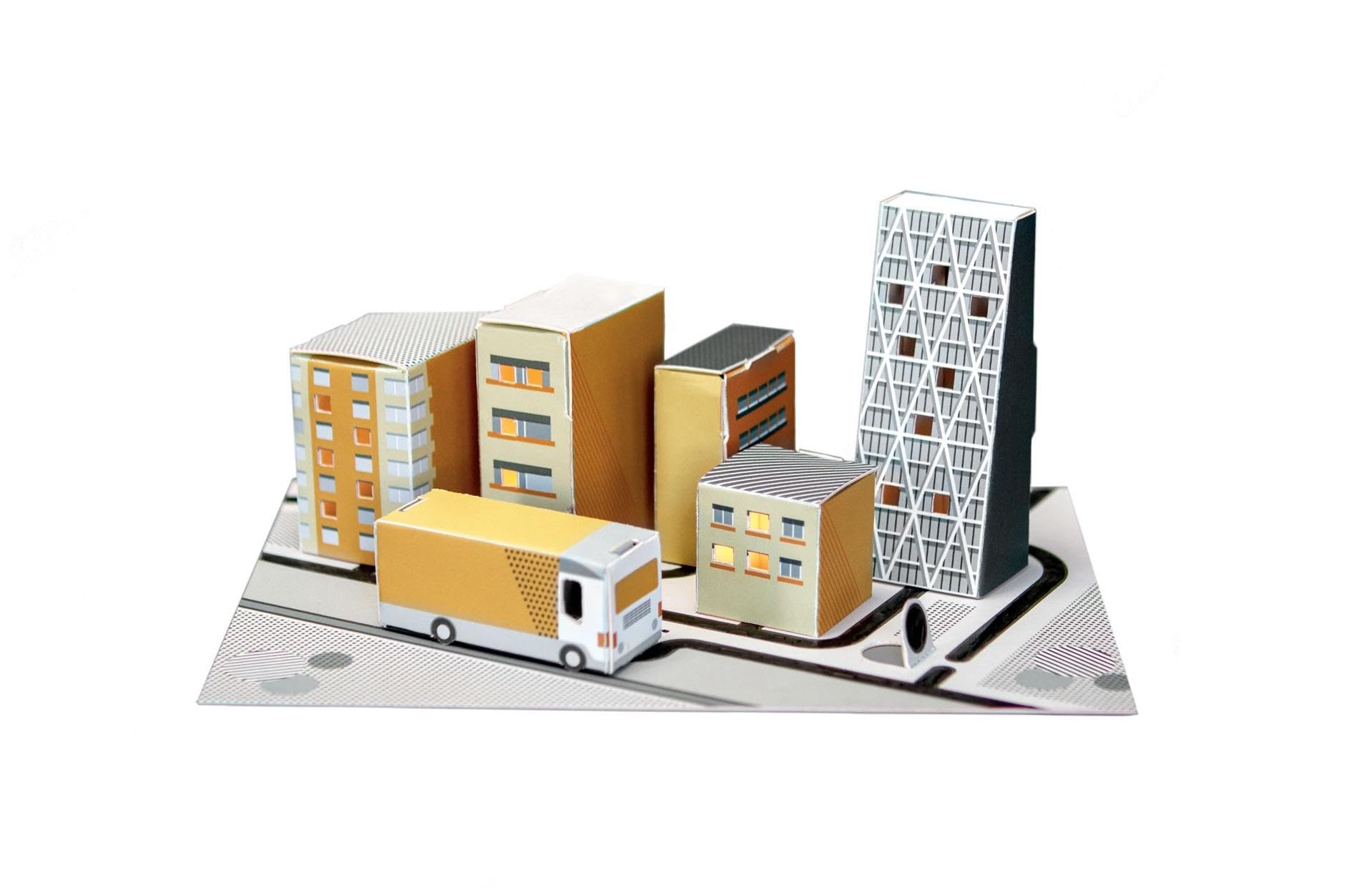 Bare Conductive Electric Paint Circuit Kit - STEM Toy To Learn About Electric Circuits And Build A Paper City