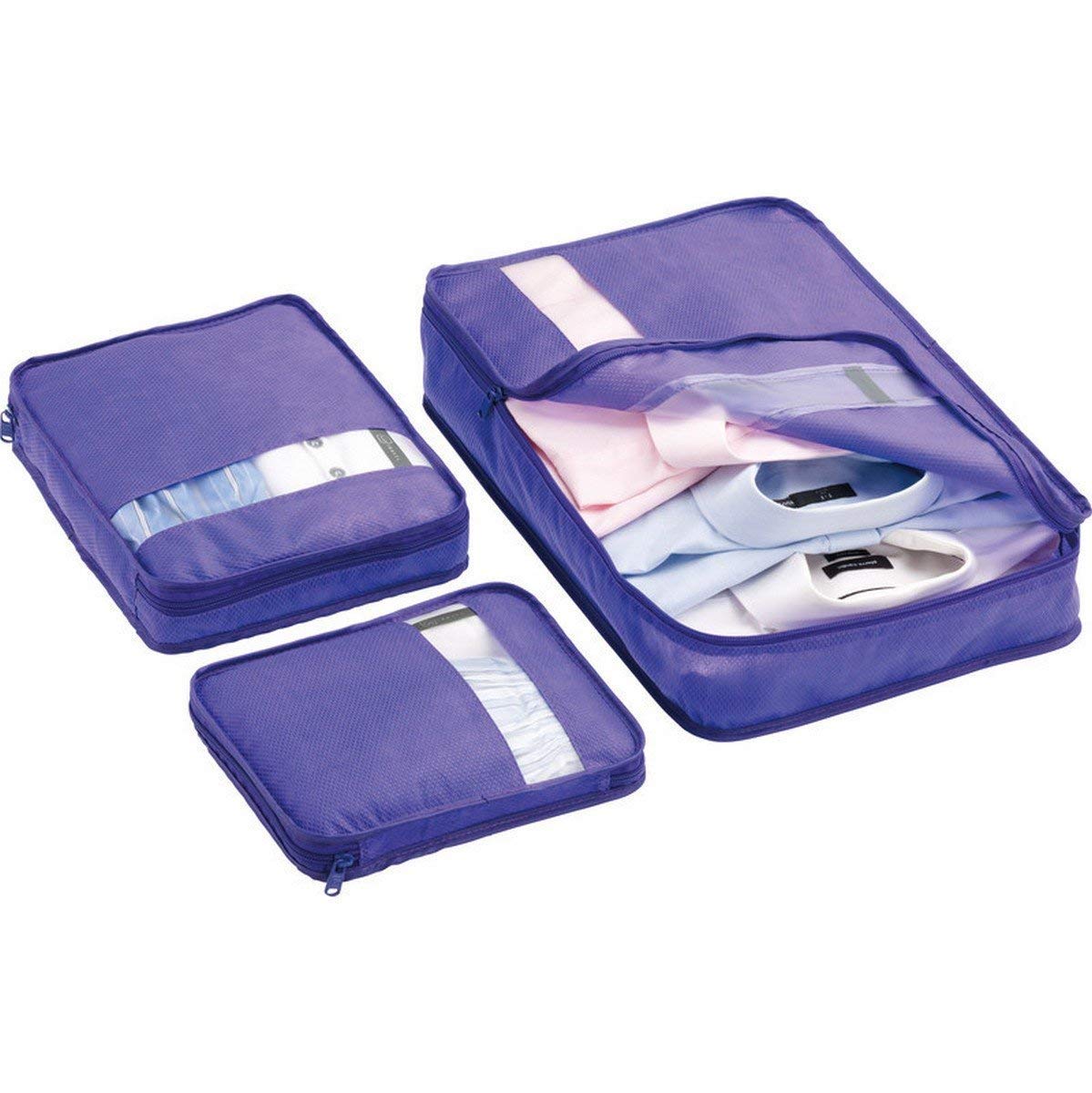 Go Travel Bag Packers - 3 Piece Luggage, Suitcase, Tidy Organisers (Ref 300)