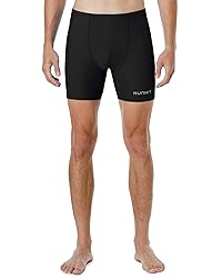 Runhit Swim Jammers for Men Square Leg Quick Dry