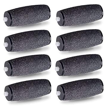 E-Cron® Ersatzrollen für Scholl Velvet Smooth Diamond Express Pedi Hornhautentferner, Hart 8 Stk. Hornahut Ersatzroller