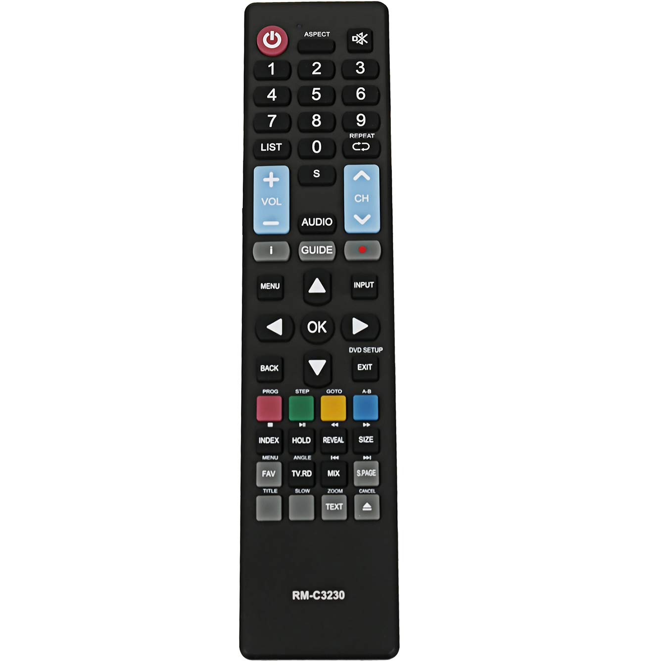 RM-C3230 replacement remote control - VINABTY RMC3230 Replace Remote Control for JVC TV LT32C360 LT32C365 LT39C640 LT-32C360 LT-32C365 LT-39C640