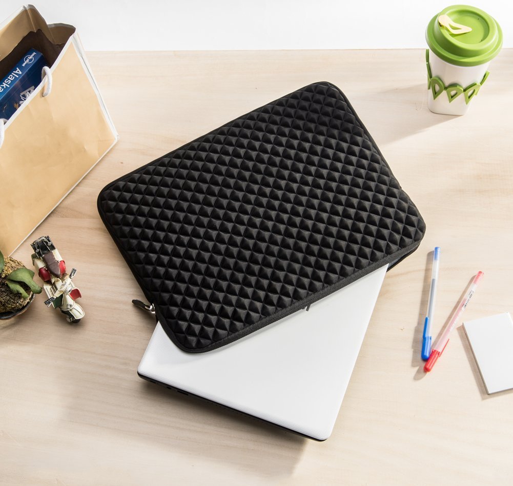 Laptop Sleeve, Evecase 1515.6 inch Diamond Foam Splash & Shock
