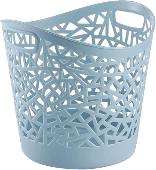 Likeluk Plastik Wäschekorb MehrzweckKorb aus flexiblem Kunststoff mit