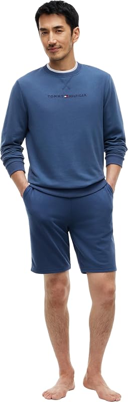Sweat Homme Track Top Um0Um03666 L/S, Bleu (Mer Égée), M — photo 4 sur 5