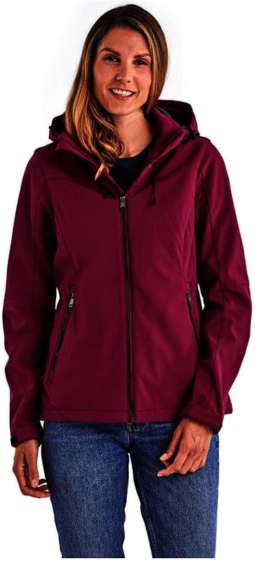 Femme Veste Softshell Doublure Polaire Damen Softshelljacke