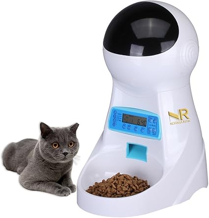 Amazon Com Normia Rita Automatic Cat Feeder Pet Dog Feeder Food