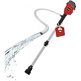 Brushless Stick Water Transfer Pump Compatible with Milwaukee 18V Battery | 720 GPH Cordless Submersible Pump, 3-Speed Foldable Utility Sump Pump, 36" Long Reach for Pool Garden Pond Boat RV, Tool Only