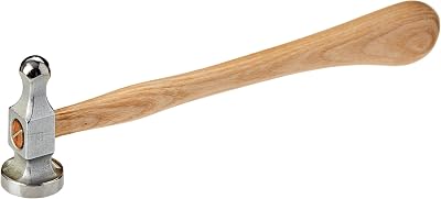 Modelcraft PHA8366 Jeweltool Planishing/Chasing Hammer, Silver