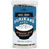 Fusion Select Furikake Rice Seasoning - Komi Furikake Seasoning Mix with Shrimp, Bonito Flakes - Japanese Spices Topper for Noodles, Onigiri, Salad, Popcorn, Tofu, Stir Fried Vegetables - 50g