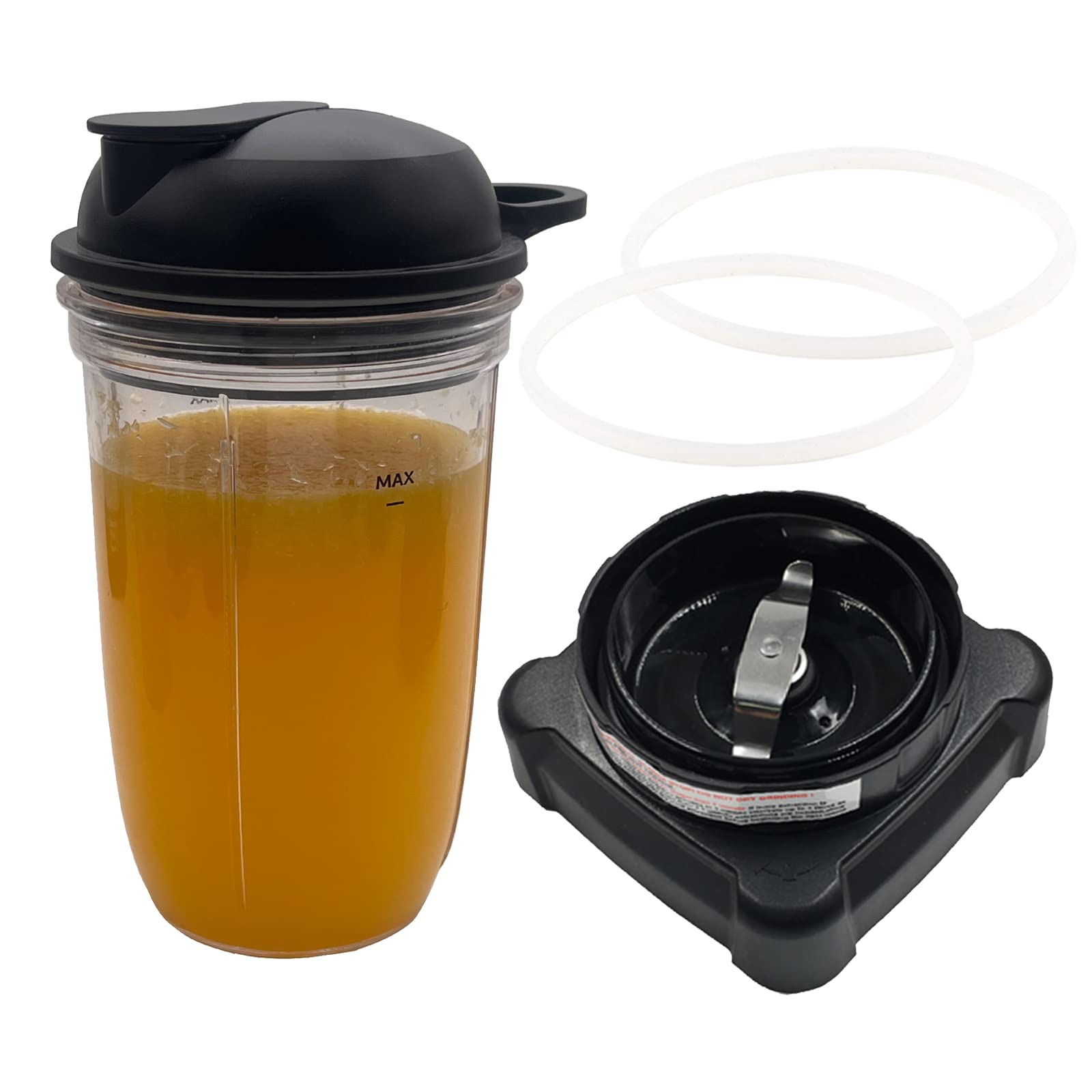 Photo 1 of Joystar replacement coffe grinder as milling/flat blade with 18oz Cup and Spout Lid parts for Ninja Blender BL610 30/BL610 BRN 30/BL611C/CO610B/CO650B/1000 Watt Replacement Power Motor Base (8)