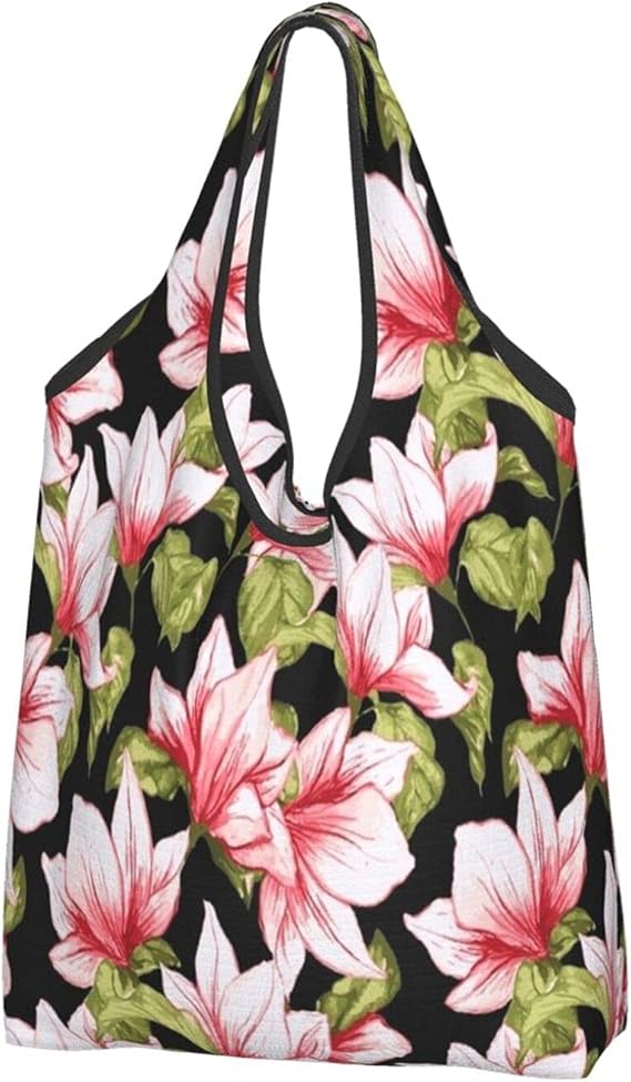 Shopping Bags for Women,Reusable Foldaway Eco Tote Shoulder